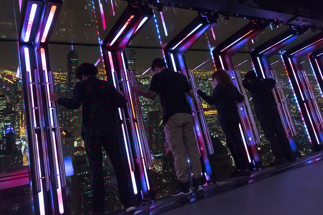 Cubierta de observación TILT en 360 CHICAGO