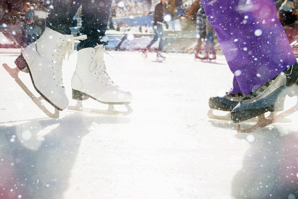 Patinaje sobre hielo en Chicago 
